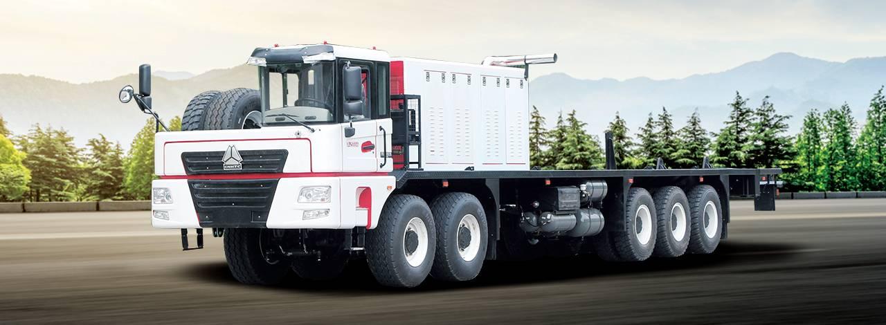 油田鉆修井機(jī)專用底盤